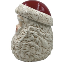 Boîte à biscuits Père Noël en céramique