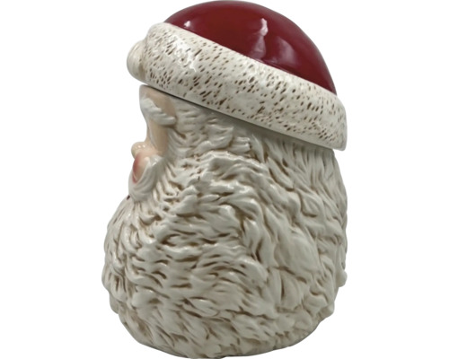 Boîte à biscuits Père Noël en céramique