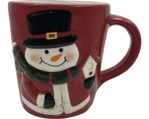 Tasse avec motif bonhomme de neige