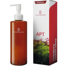 The 2HR Aquarist APT Aquariumpflanzennahrung mit Dosierspender und Verpackung