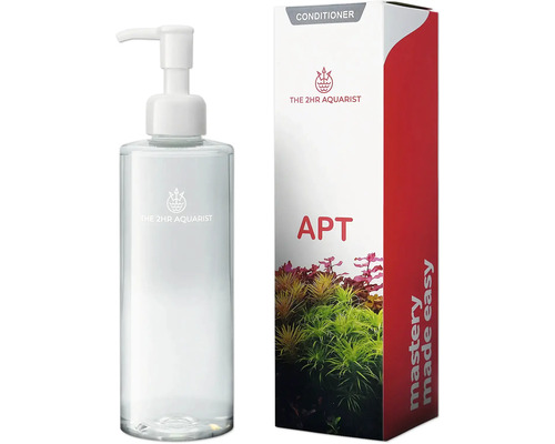The 2HR Aquarist APT Conditioner Flasche und Verpackung