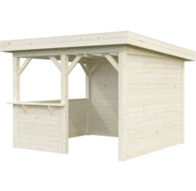 Bar en bois avec toit pour le jardin