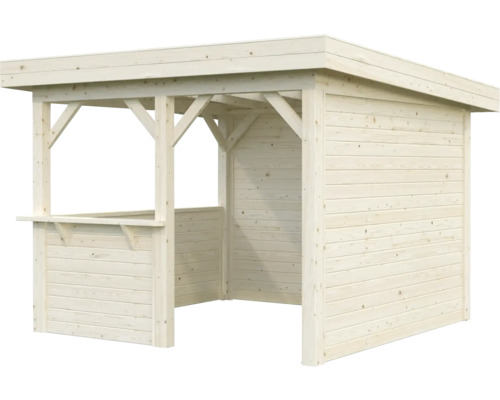 Bar en bois avec toit pour le jardin