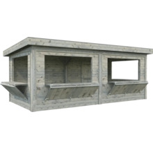 Kiosque de jardin en bois avec volets de vente