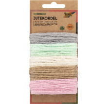 Corde de jute dans différentes nuances pastel, longueur 20 mètres