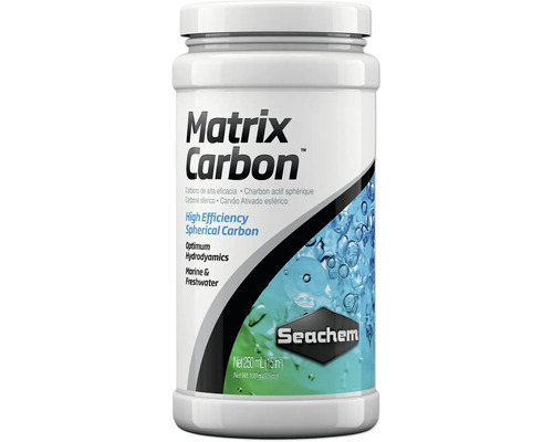 Agent filtrant Seachem Matrix Carbon charbon filtrant haute performance 250 ml Seachem Matrix Carbon média de filtration pour aquarium 250 ml