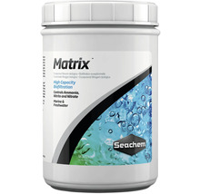 Seachem Matrix Matériau de biofiltration pour contrôler l''ammoniac, les nitrites et les nitrates dans les aquariums d''eau de mer et d''eau douce
