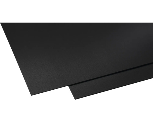 Hartschaumplatte Hobbycolor schwarz 500 x 250 x 3 mm Kunststoffplatte für den Innen- und Außenbereich
