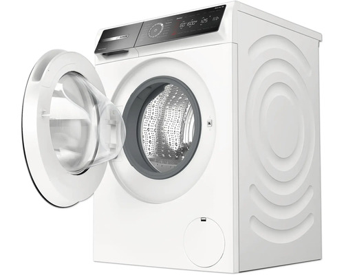 Machine à laver pose libre avec porte ouverte