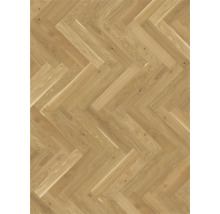 Parquet en bois à chevrons