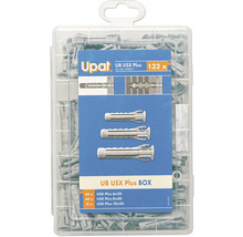 Upat Chevilles universelles UB USX Plus Box, 132 pièces