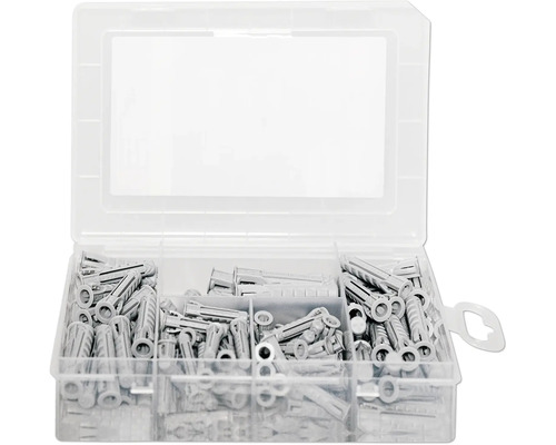 Boîte d’assortiment Upat chevilles à expansion UB USX Plus 132 pces Boîte d''assortiment avec chevilles