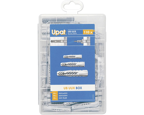 Upat chevilles UB UUX Box de 110 pièces