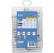 Assortiment de chevilles universelles Upat dans une boîte d''assortiment