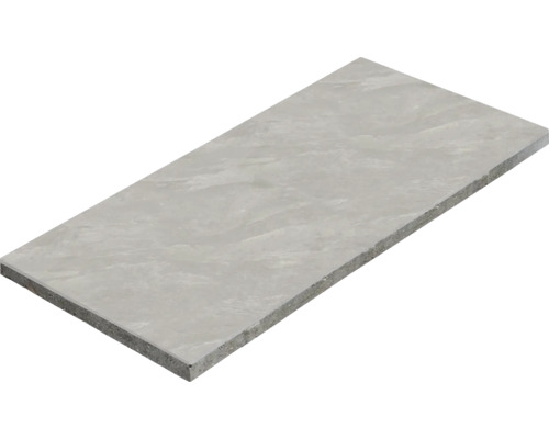Beton Terrassenplatte iStone Duocera Core quarz 80 cm x 40 cm x 4 cm Rechteckige Bodenfliese aus Steinzeug