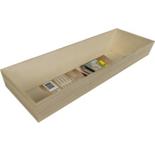 Jardinière rectangulaire en bois