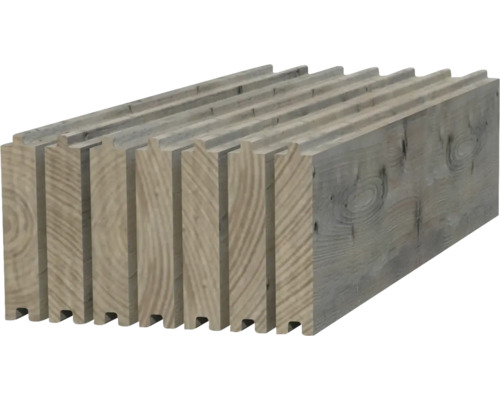 Panneaux en bois avec rainure et languette