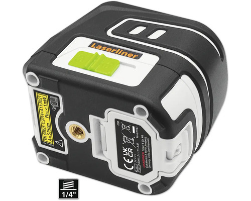 Laserliner laser lignes croisées avec raccord de trépied 1/4 pouce