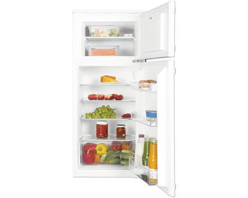 Ensemble réfrigérateur-congélateur Amica EDTS 372 911 lxhxp 56 x 122 x 55 cm compartiment réfrigération 135 l compartiment congélation 35 l