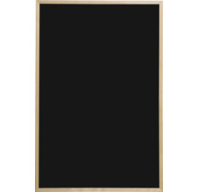 Ardoise noire avec cadre en bois 60x90 cm