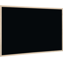 Ardoise noire avec cadre en bois 60x90 cm
