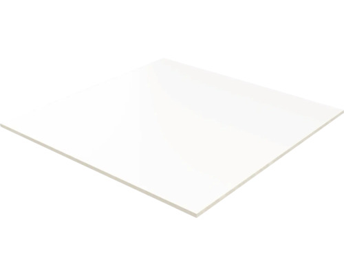 Feinsteinzeug Bodenfliese Starline 59,8 x 59,8 cm weiß rektifiziert Quadratische Bodenfliese