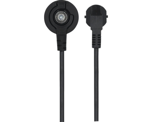 Câble d'antenne avec connecteur F et connecteur coaxial