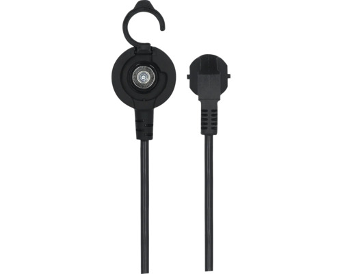 Câble d'antenne avec fiche et dispositif de suspension