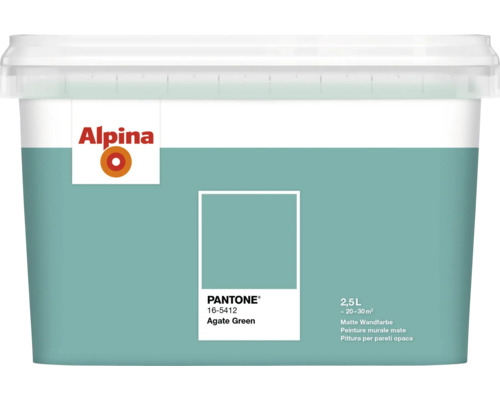 Alpina Farbe Agate Green, 2,5 Liter Eimer