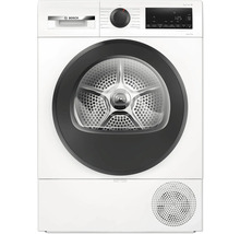 Sèche-linge à pompe à chaleur Bosch avec panneau de commande et porte ronde