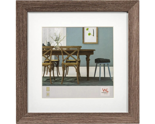 Bilderrahmen Holz Fiorito nussbaum 40x40 cm