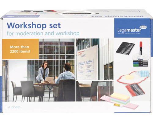 Legamaster Workshop Set für Moderation und Workshops