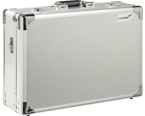 Valise de présentation Legamaster argentée en aluminium
