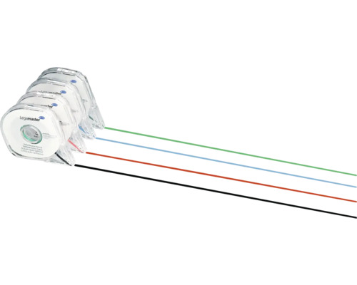 Legamaster Whiteboardmarkierer-Band in den Farben Schwarz, Rot, Blau und Grün