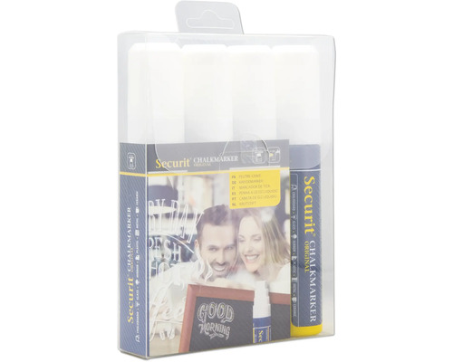 Kit de marqueurs à craie Securit dans son emballage