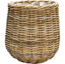 Geflochtene Planzkëbel aus Rattan