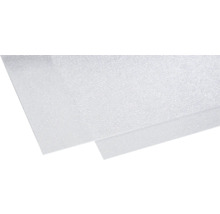 Polycarbonatplatte mit Wassertropfen