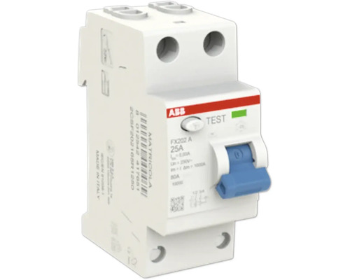 ABB Flexline FX202A-25/0,03 disjoncteur 25 A Disjoncteur différentiel ABB 25 ampères