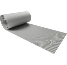 Revêtement en rouleau avec structure rainurée et gouttes d''eau