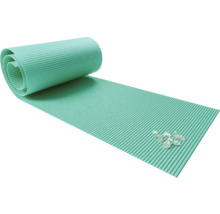 Tapis enroulé à structure côtelée avec gouttes d''eau