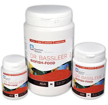 Trois boîtes de nourriture pour poissons Dr. Bassleer Biofish-Food