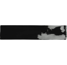 Schwarze, glänzende Fliese