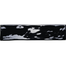 Schwarze Wandfliese