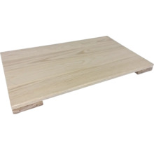 Planche en bois avec sous-structure