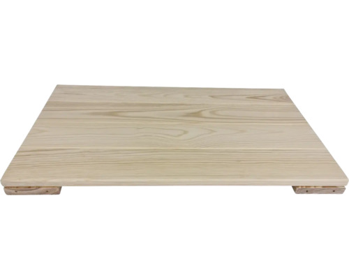 Panneau de bois avec pieds