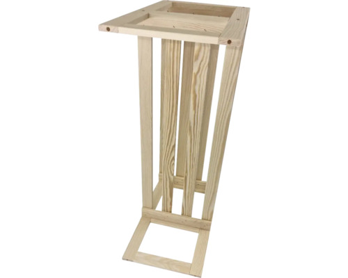 Support à plantes en bois