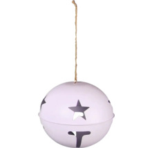Dekorative Glocke mit Sternenmuster und Aufhängeschnur