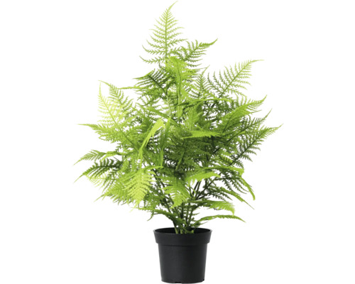 Fougère artificielle en pot