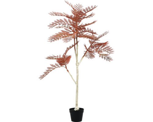 Künstlicher Baum mit Blättern in einem Topf