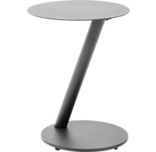 Table d'appoint avec plateau et pied ronds